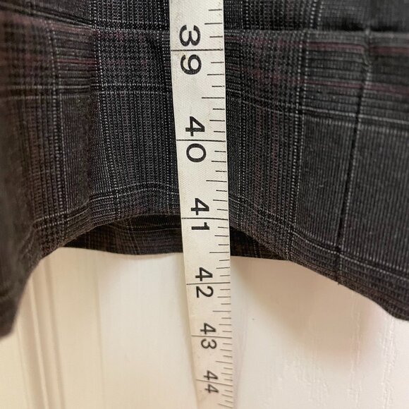 LIZ CLAIBORNE AUDRA SIZE 12 MENSWEAR STYLE GREY SLACKS - Picture 8 of 10